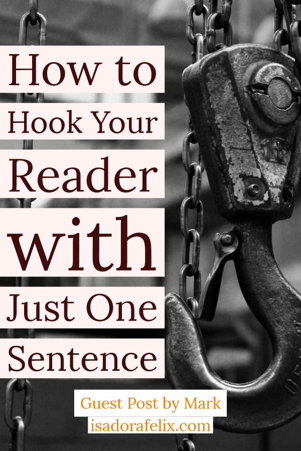 Guest Post: Hook, Line, and Sinker – How to Hook Your Reader with Just One Sentence. 